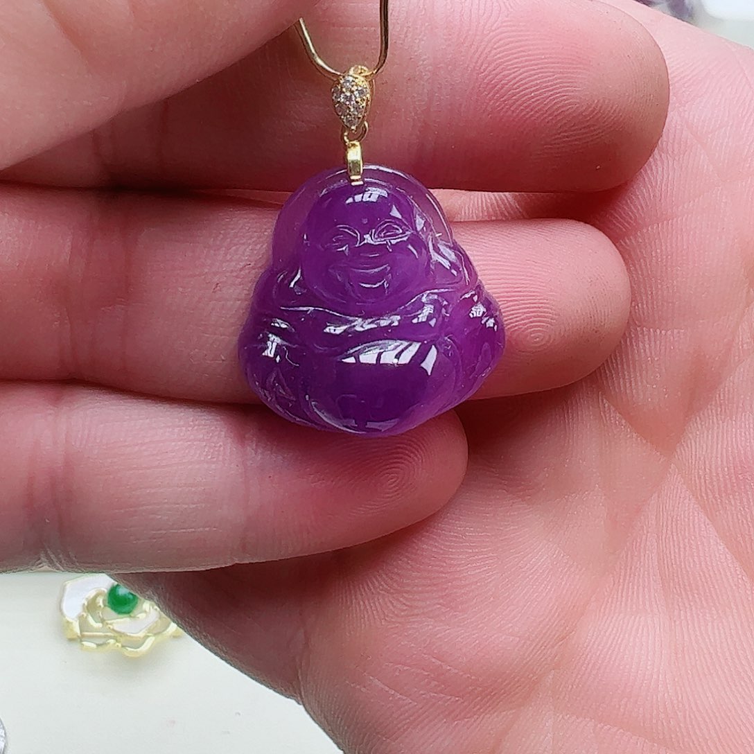 翡翠吊坠(赠链)银S925镶嵌