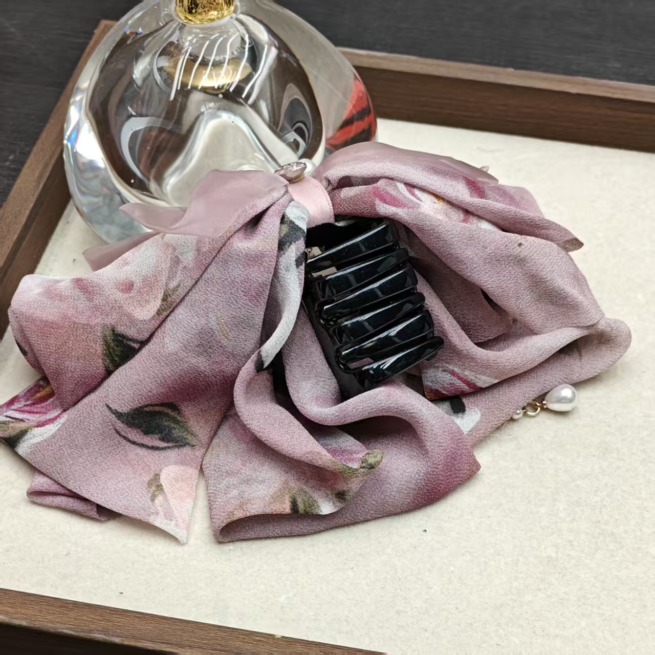 芙奈琪00196高端轻奢粉色抓抓夹