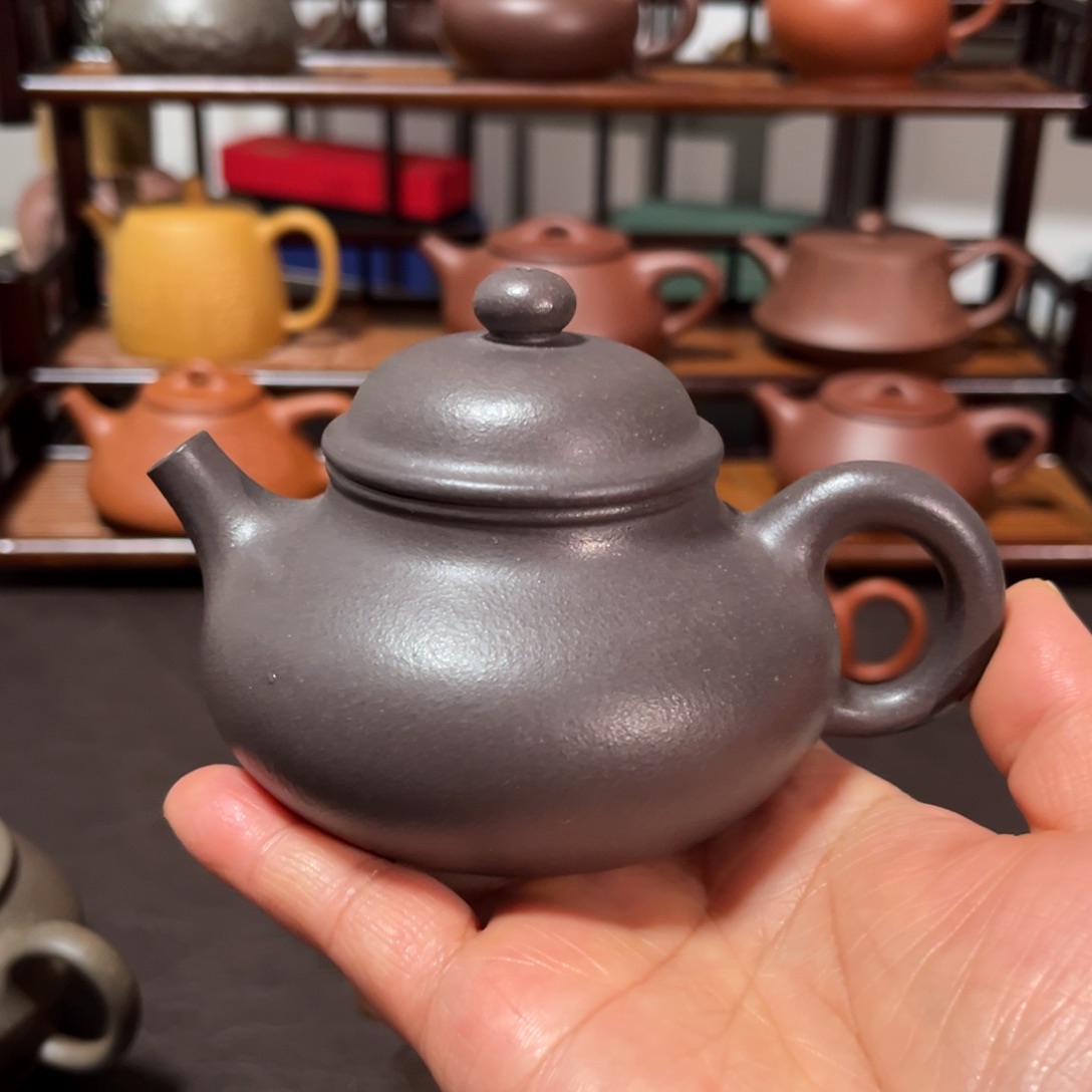 紫砂茶壶天青容天180cc