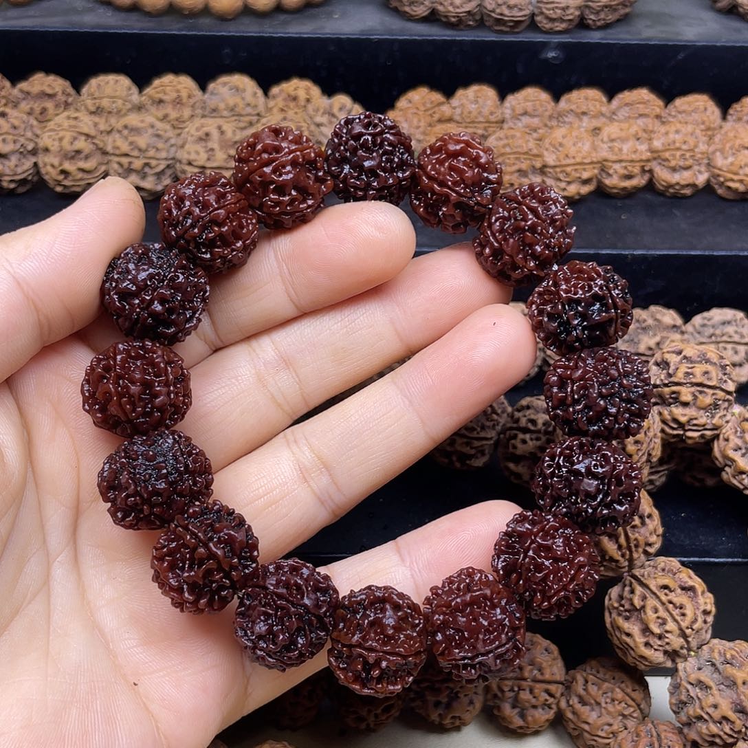 金刚菩提手串20mm野生籽六瓣