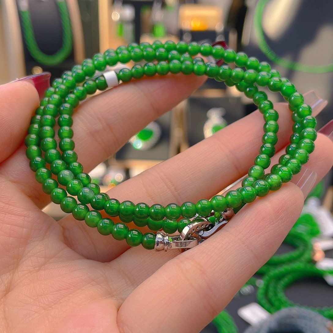 翡翠项链未镶嵌卡4