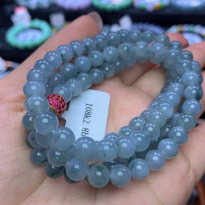 翡翠手链未镶嵌翡翠