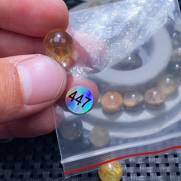 随***起水晶未镶嵌手链天然水晶