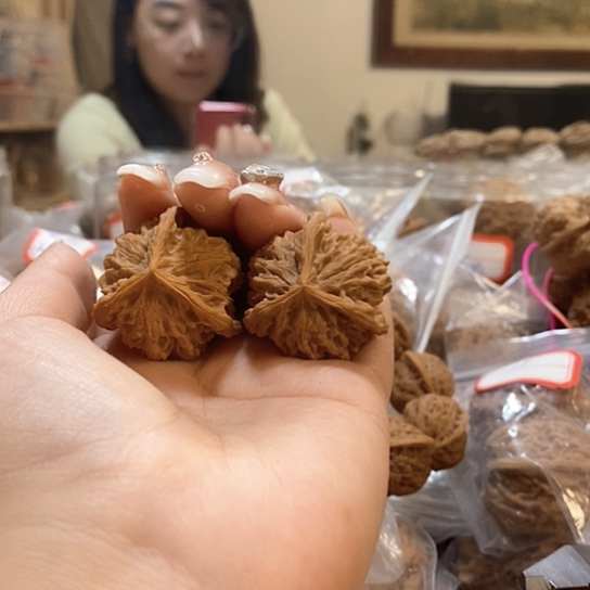 文玩核桃吊坠33盘山三棱有修