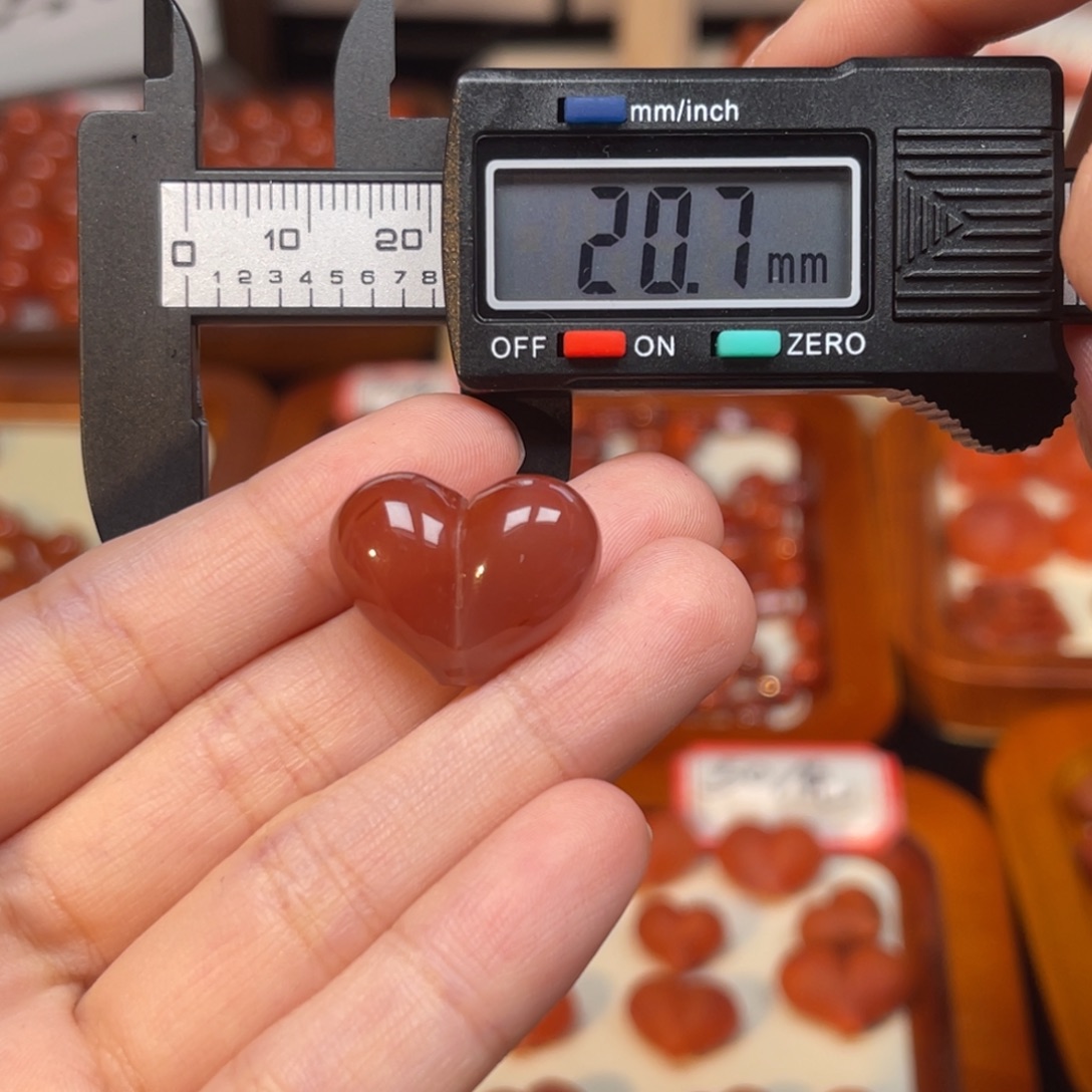 南红玛瑙未镶嵌吊坠(不含链)