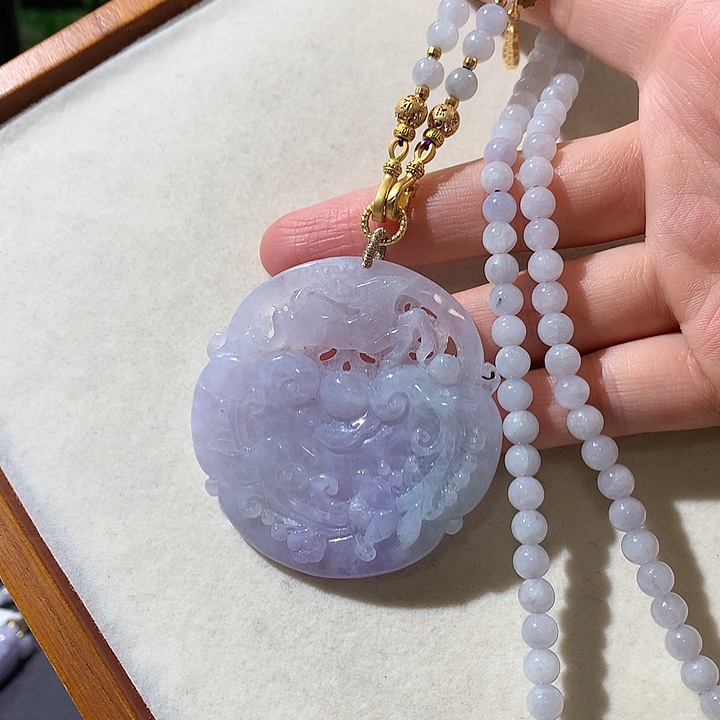 翡翠未镶嵌颈饰翡翠吊坠