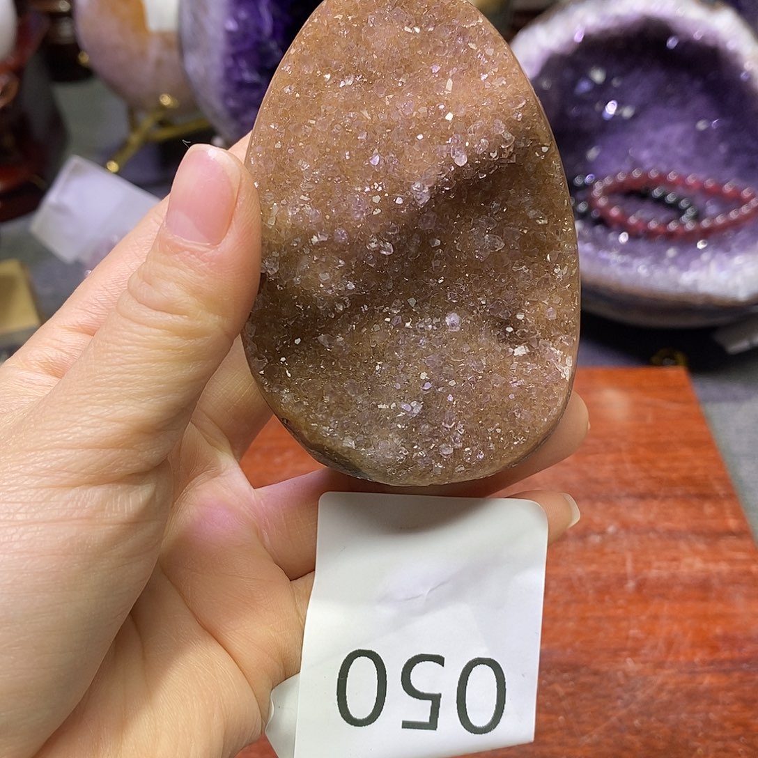 珠宝半成品未镶嵌紫晶
