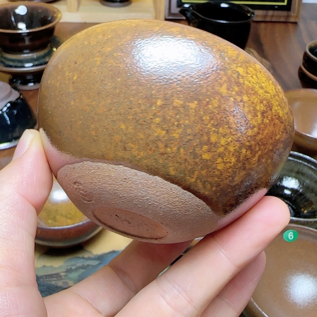 茶盏110 行云龙窑柴烧