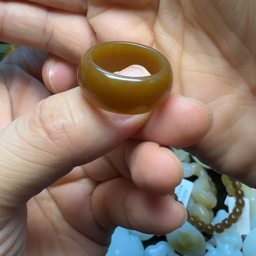 和田玉戒指未镶嵌