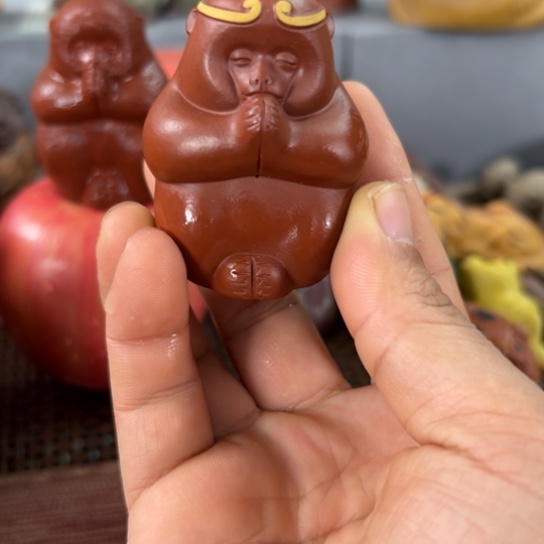 紫砂茶宠佛*紫砂茶器