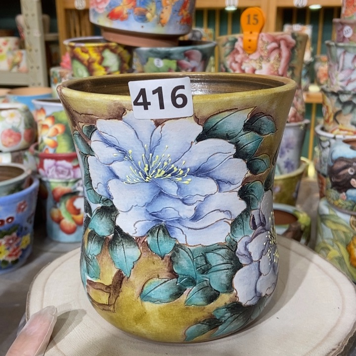 红陶景德镇艺术手绘作品