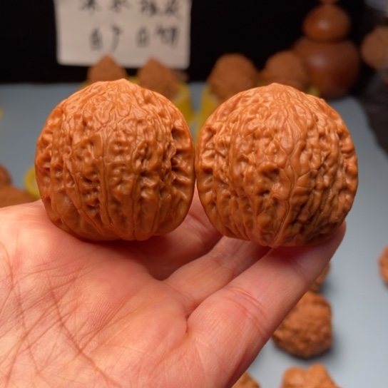 吊坠文玩核桃铁锤原桩 38 37 39.5克