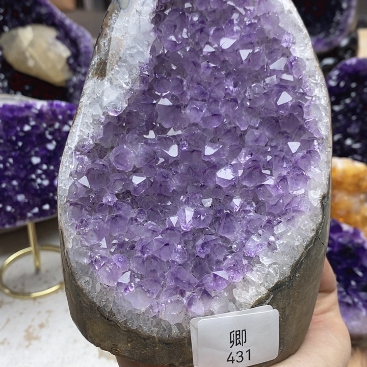 紫晶大型摆件（非配饰）未镶嵌
