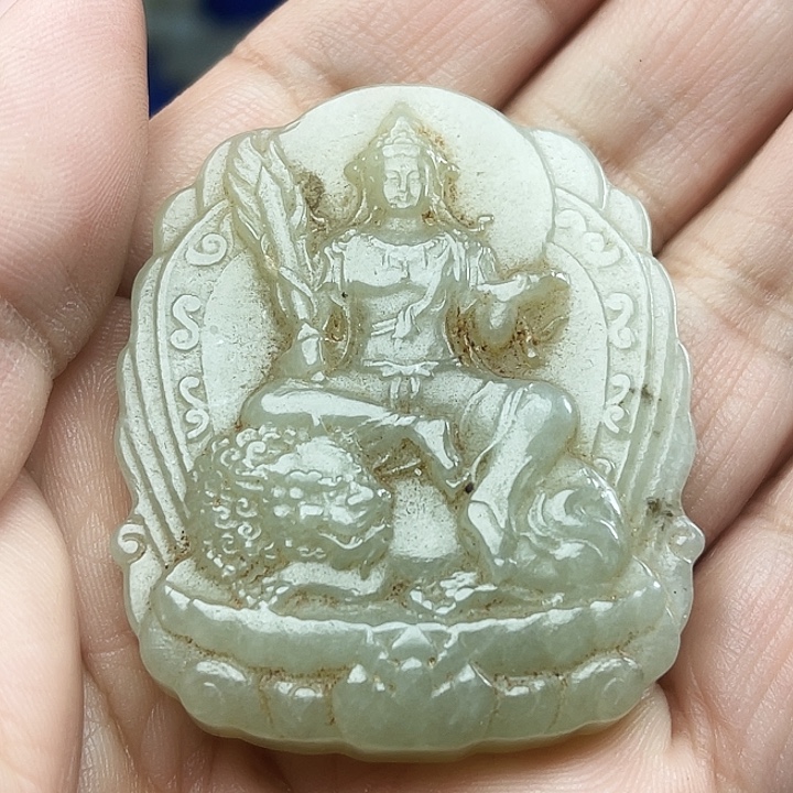 和田玉（青白玉）未镶嵌颈饰