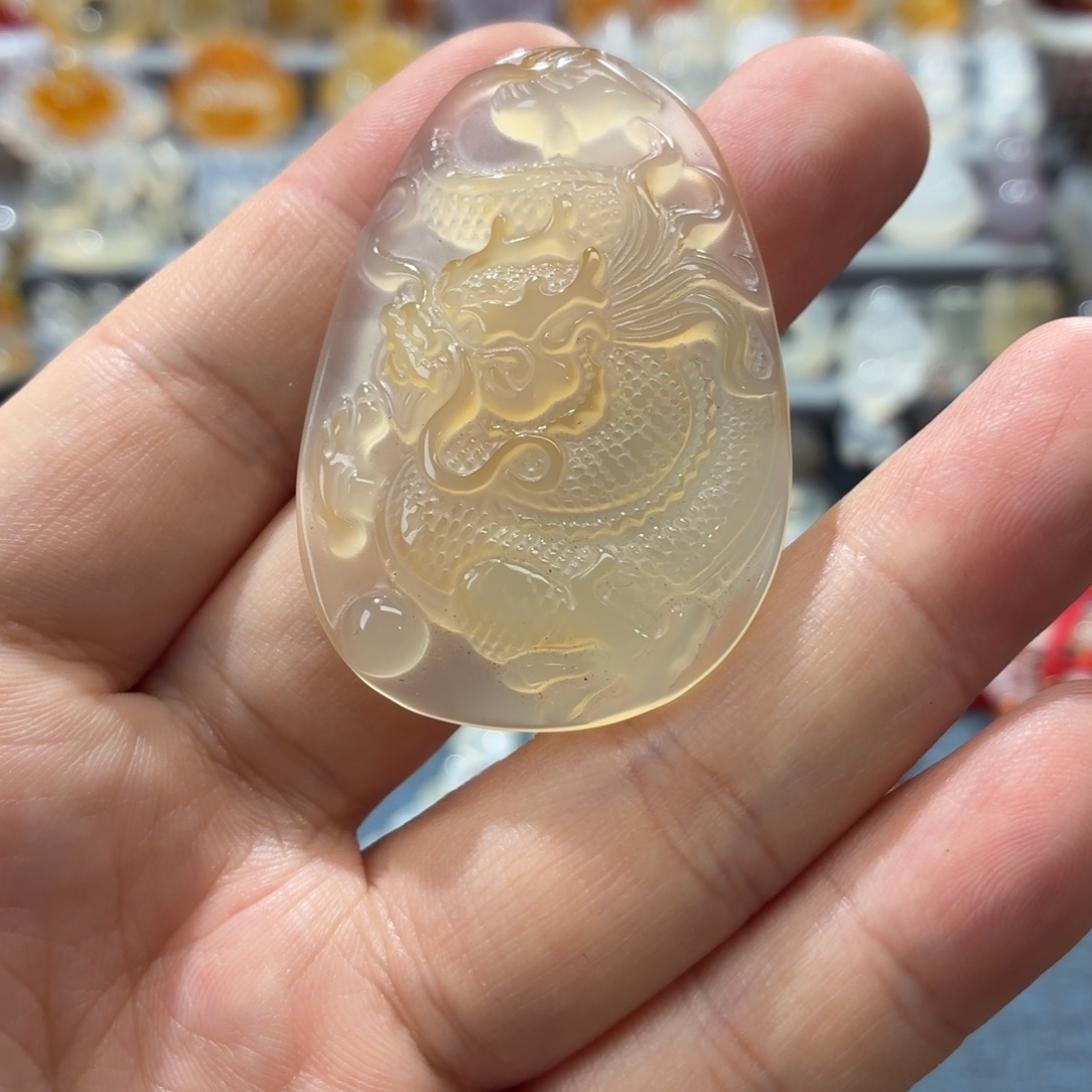 玛瑙/玉髓未镶嵌吊坠(不含链)