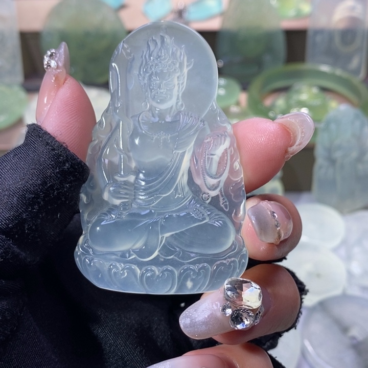 岫玉吊坠未镶嵌吊坠