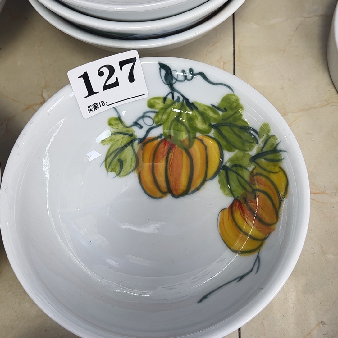 瓷片景德镇陶瓷手工手绘制作