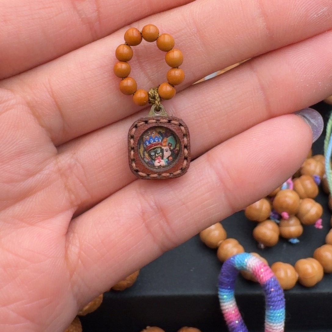 猴头核桃吊坠扎基拉姆牌牌提溜