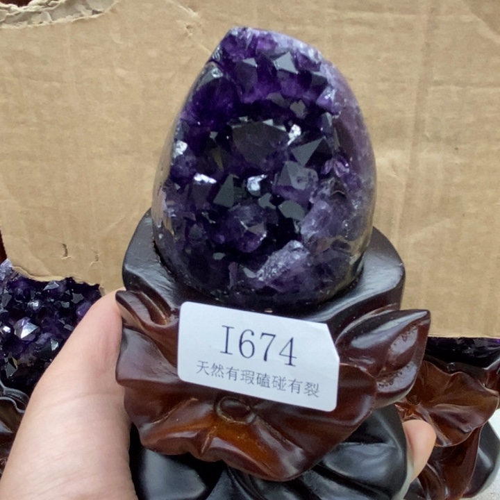 紫晶大型摆件（非配饰）未镶嵌