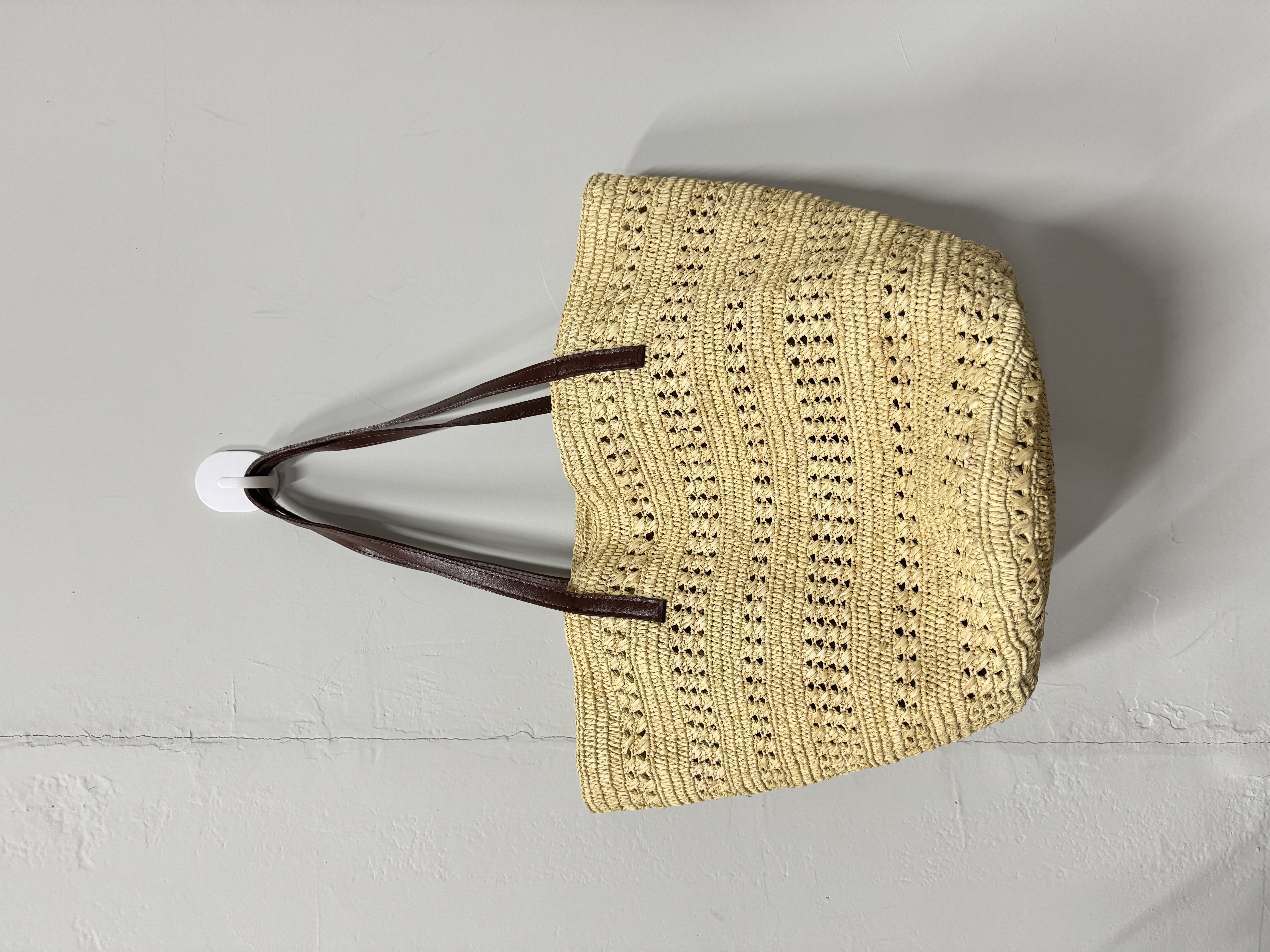 【甄选】拉菲草手工编织包包 