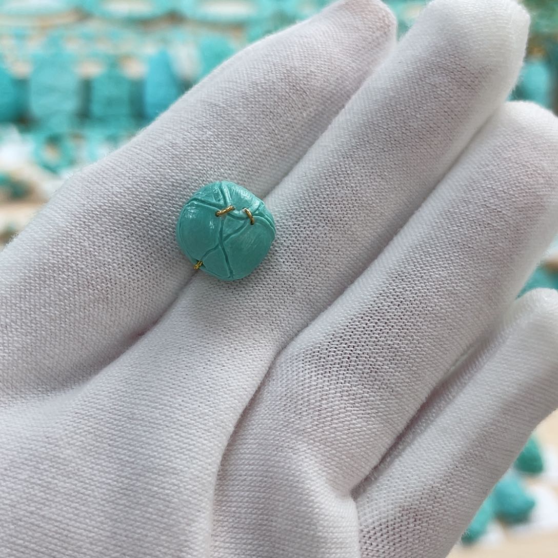 绿松石珠宝奇石未镶嵌