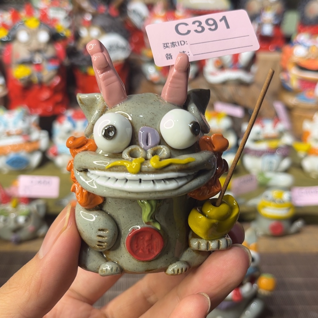 陶瓷纯手工茶宠摆件