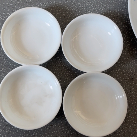 其他瓷大球泥手工碟四个