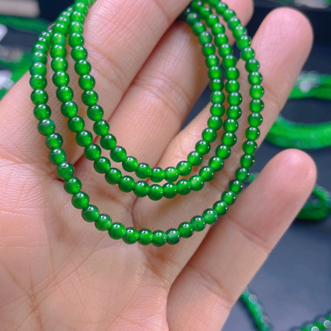 翡翠项链未镶嵌，1