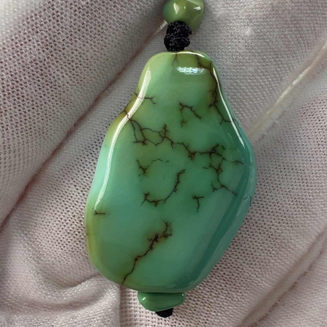 未镶嵌绿松石配饰20*30mm