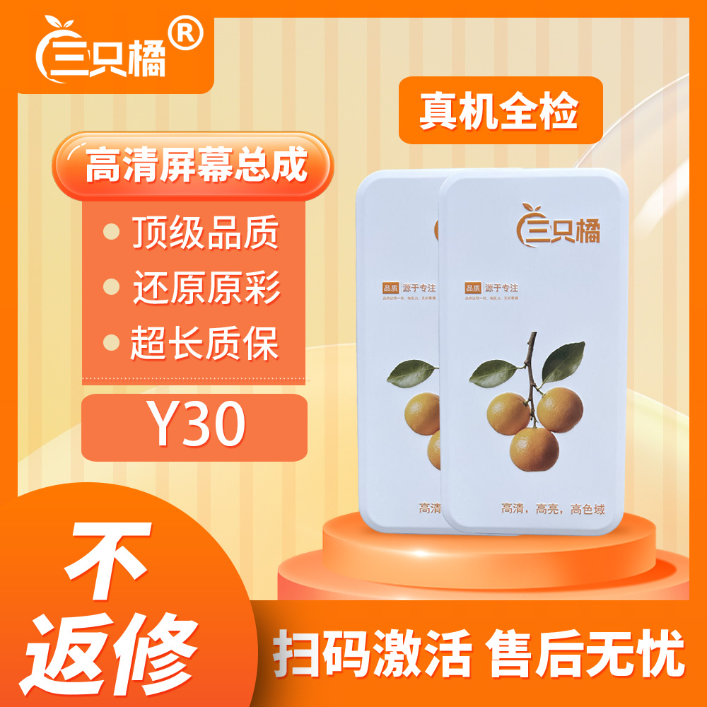 【VI-Y30】适用于Y30 Y20 Y31S标准 IQOOU1X U3X U5X手机屏幕总成