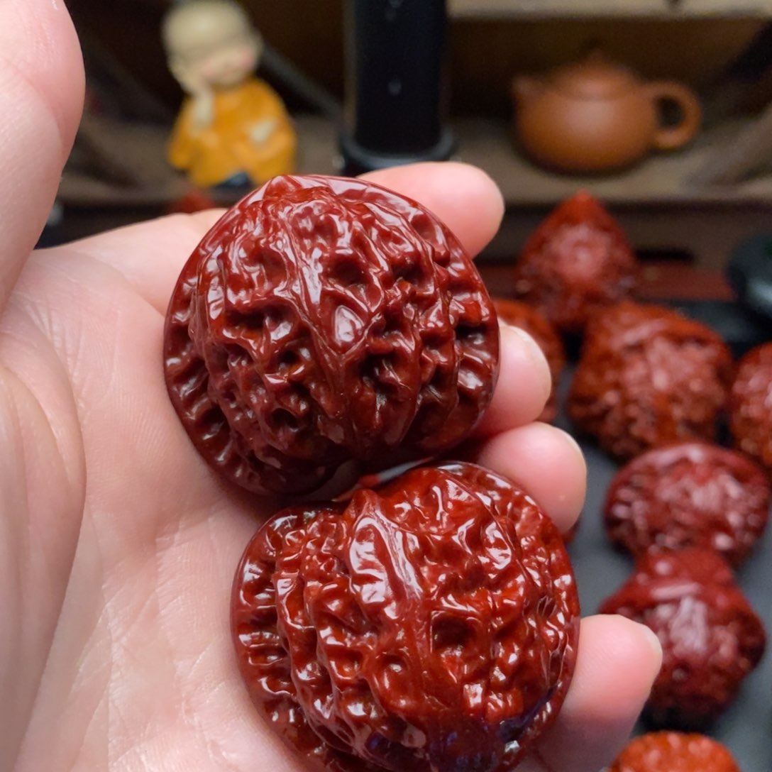 吊坠文玩核桃39宫灯