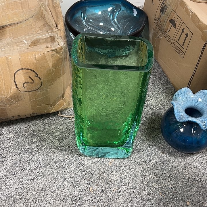 高27轻奢琉璃花器微瑕福利