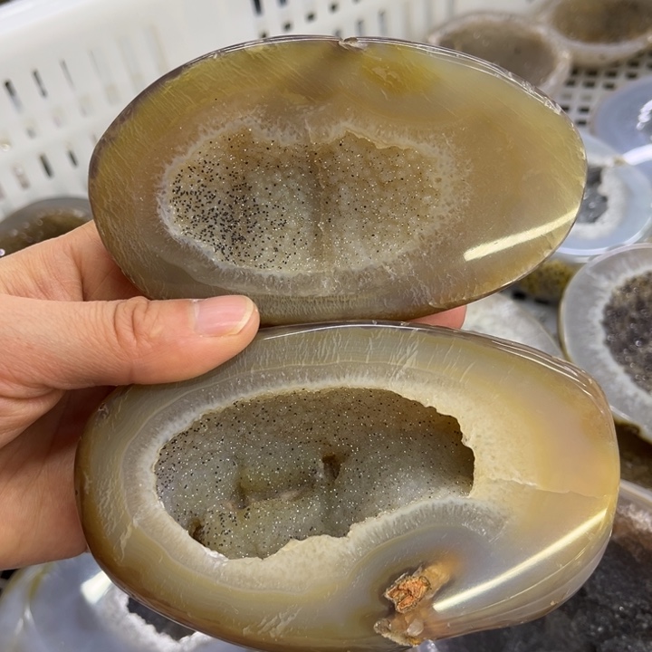 未镶嵌水晶珠宝半成品黄软盆