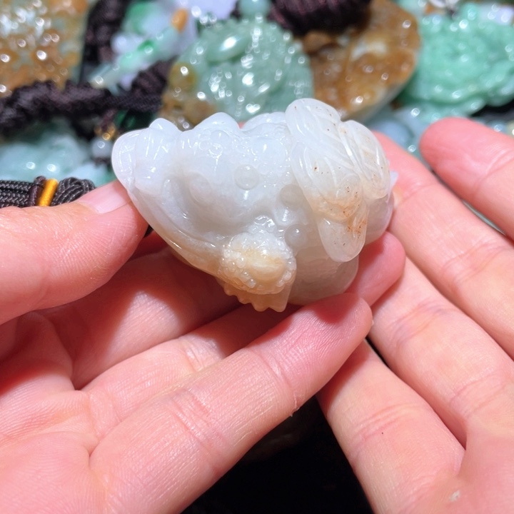 【闪购商品】翡翠颈饰未镶嵌天然翡翠