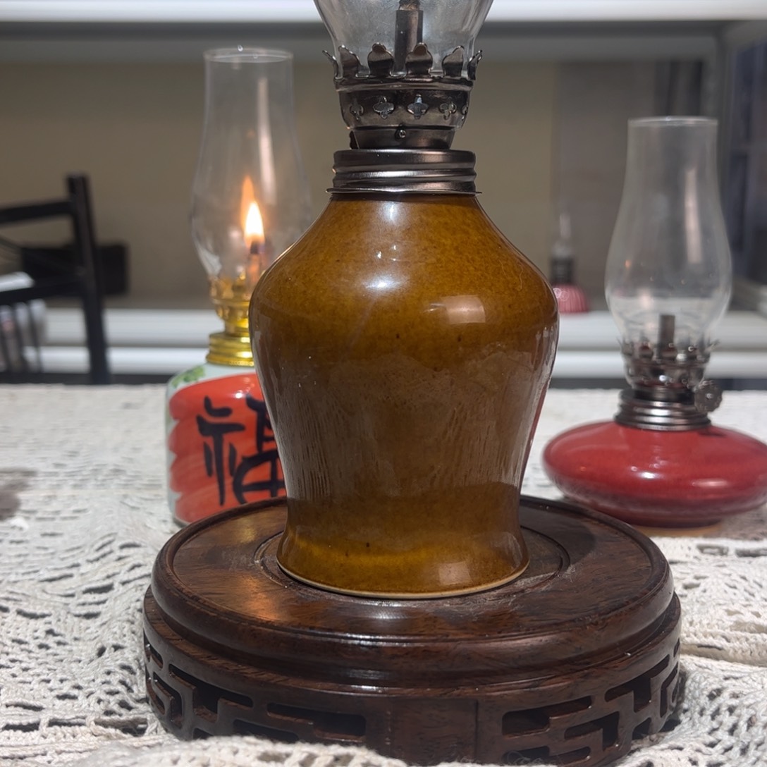 摆件景德镇陶瓷香薰灯