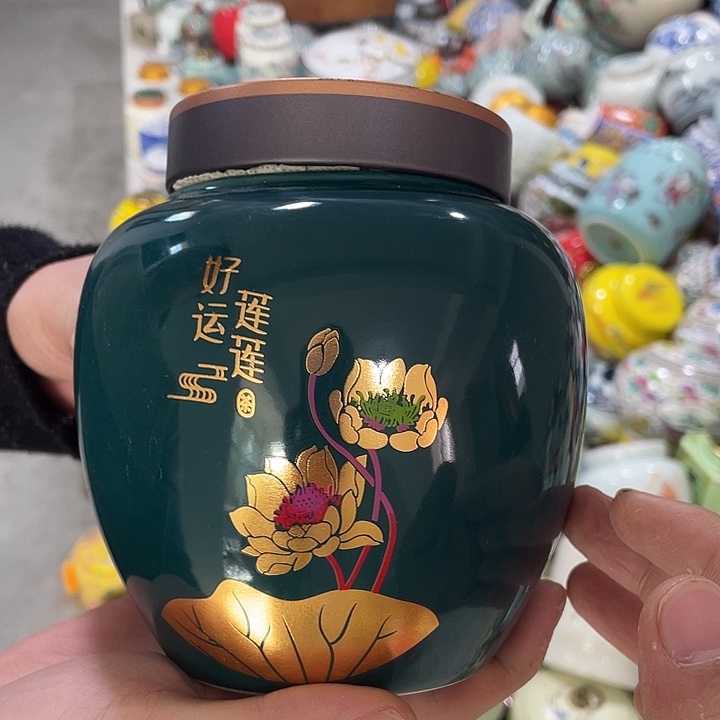 陶瓷罐茶叶罐密封罐