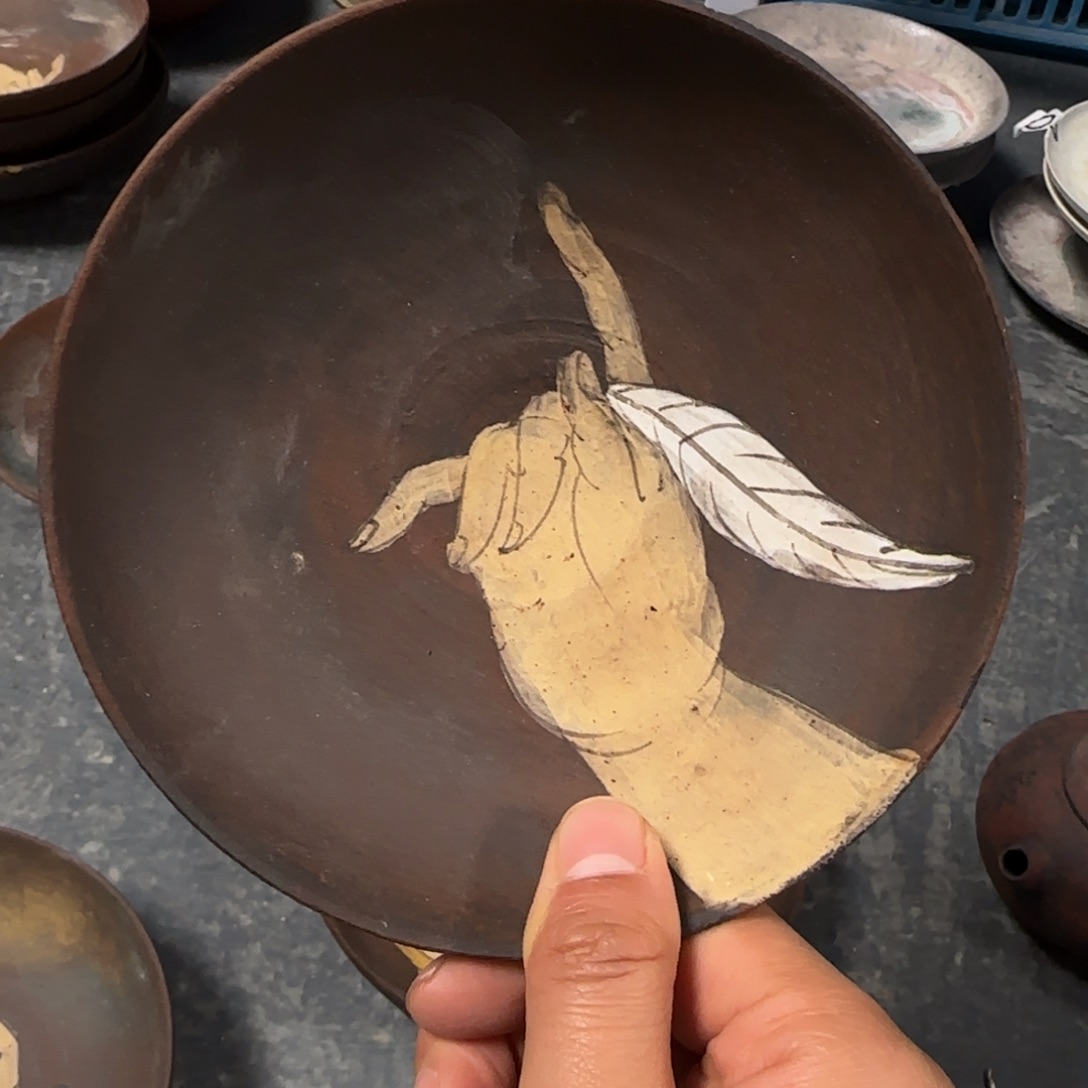 景德镇手作器皿了