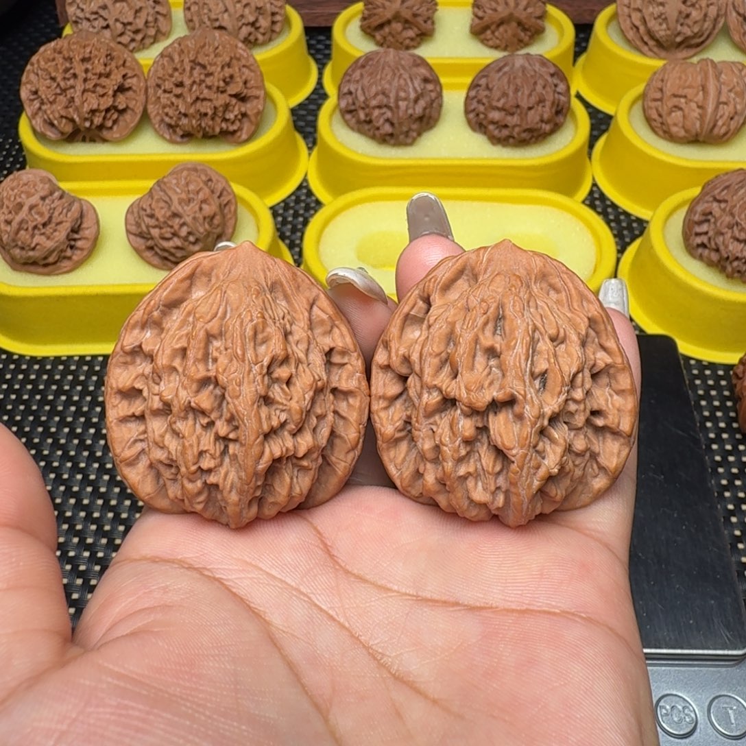 生***活吊坠文玩核桃40麦虎精对