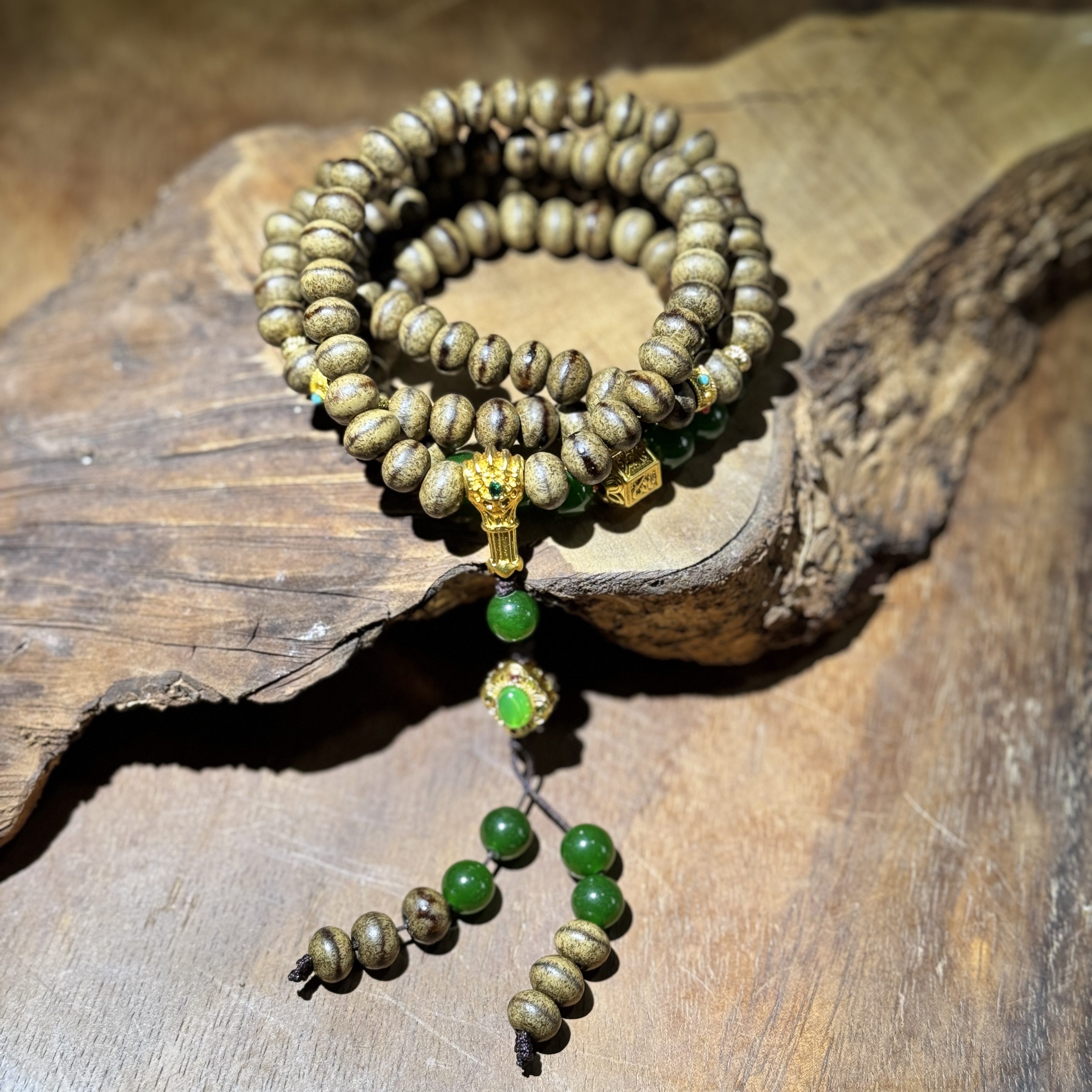 K394立秋臻选0.8*108手串+挂坠（无礼盒）