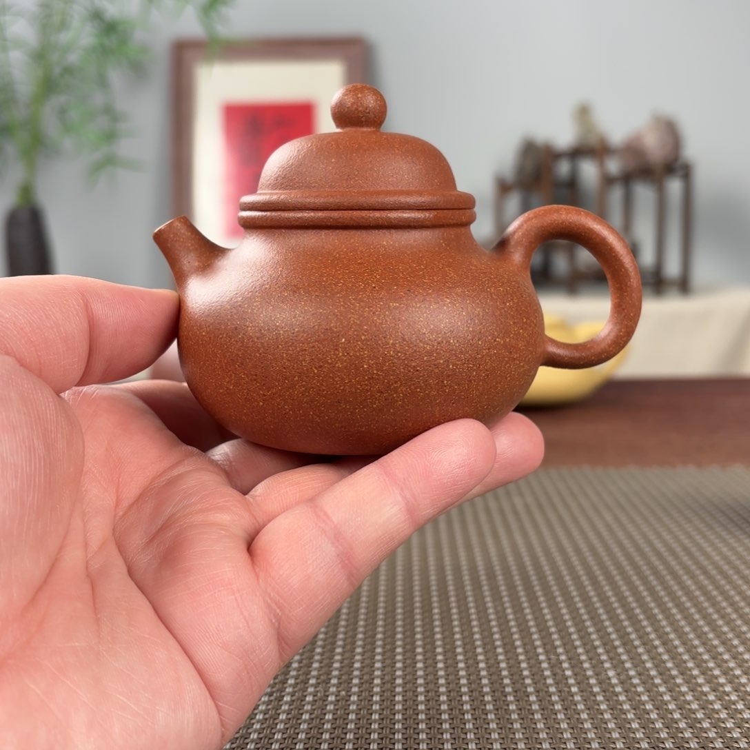 紫砂茶壶黄龙山原矿紫砂壶
