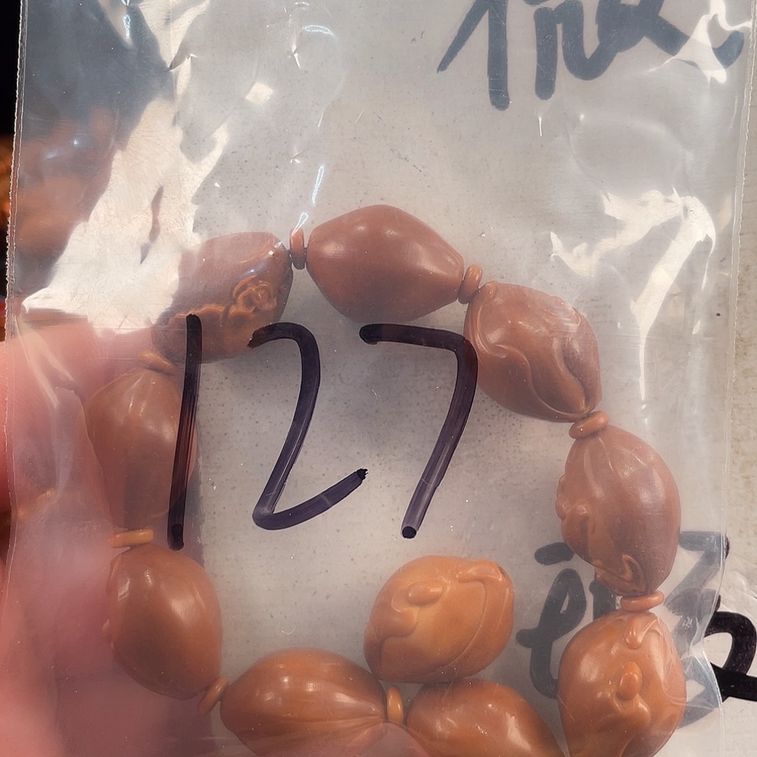 橄榄核手串/手链橄榄核雕工艺手串 瑕疵介意勿拍