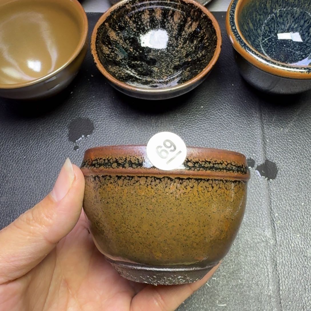 灵***溪摆件古时茶器建窑建盏69