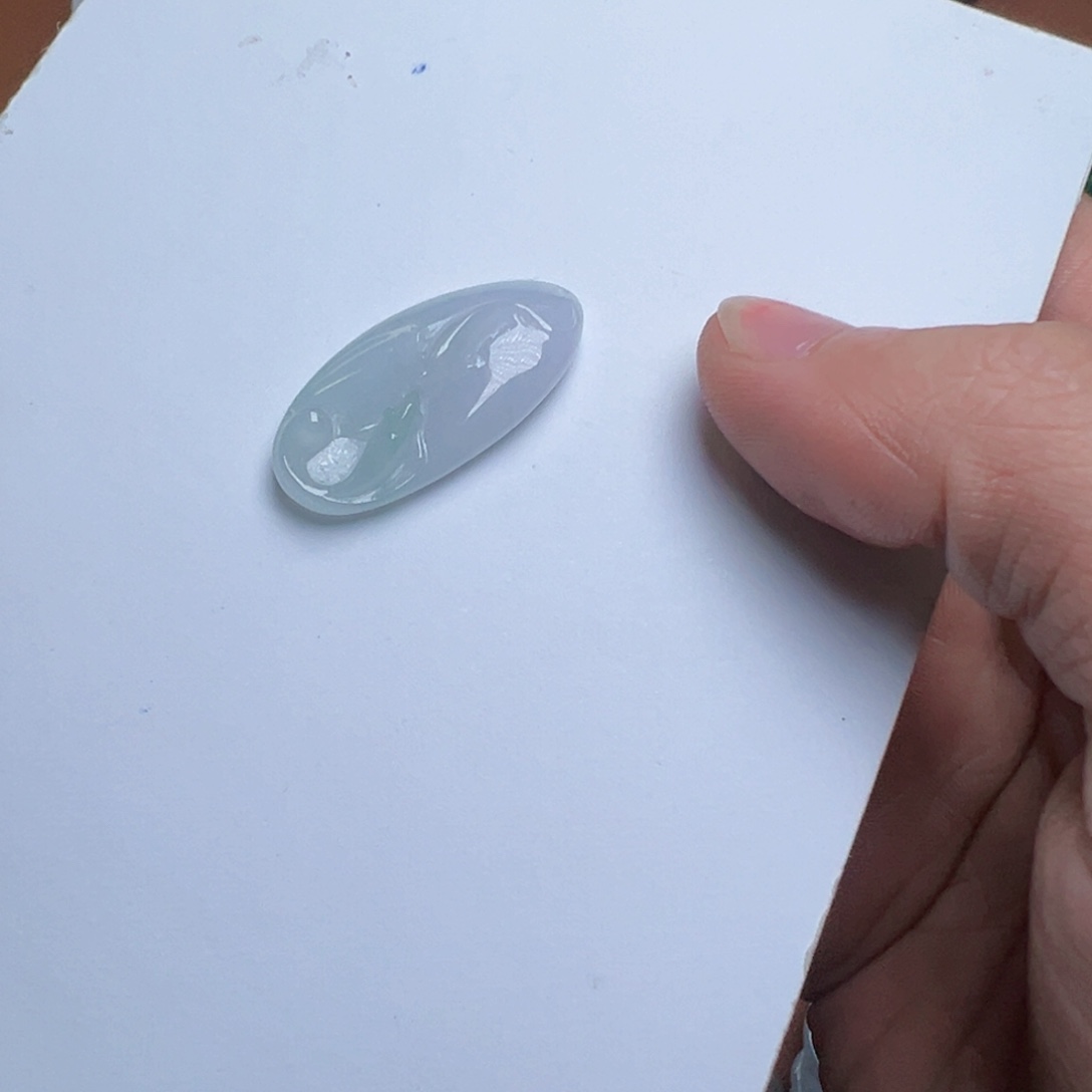 翡翠未镶嵌颈饰翡翠挂件