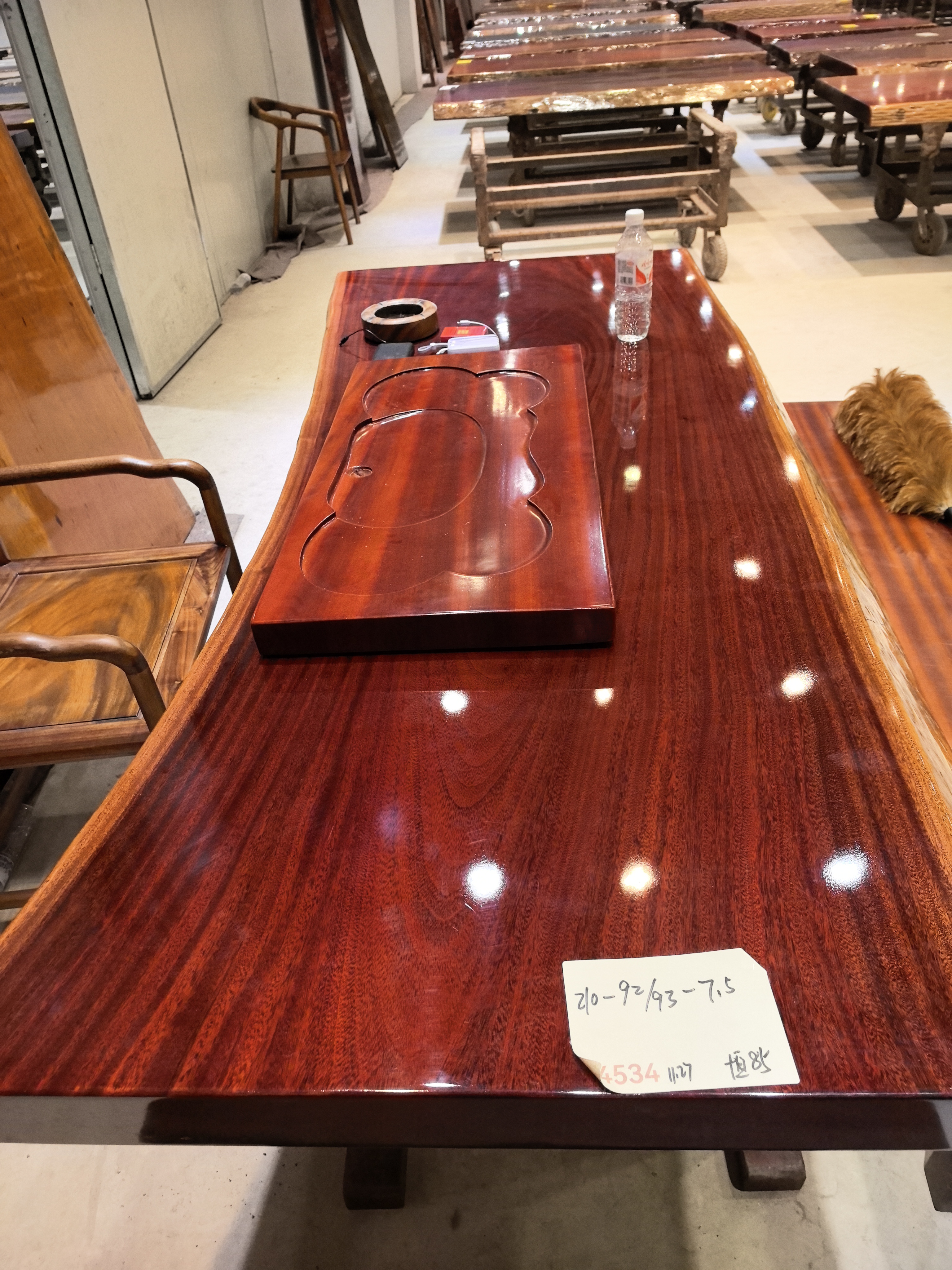 实木大板茶桌办公桌主款链接直播间下单链接