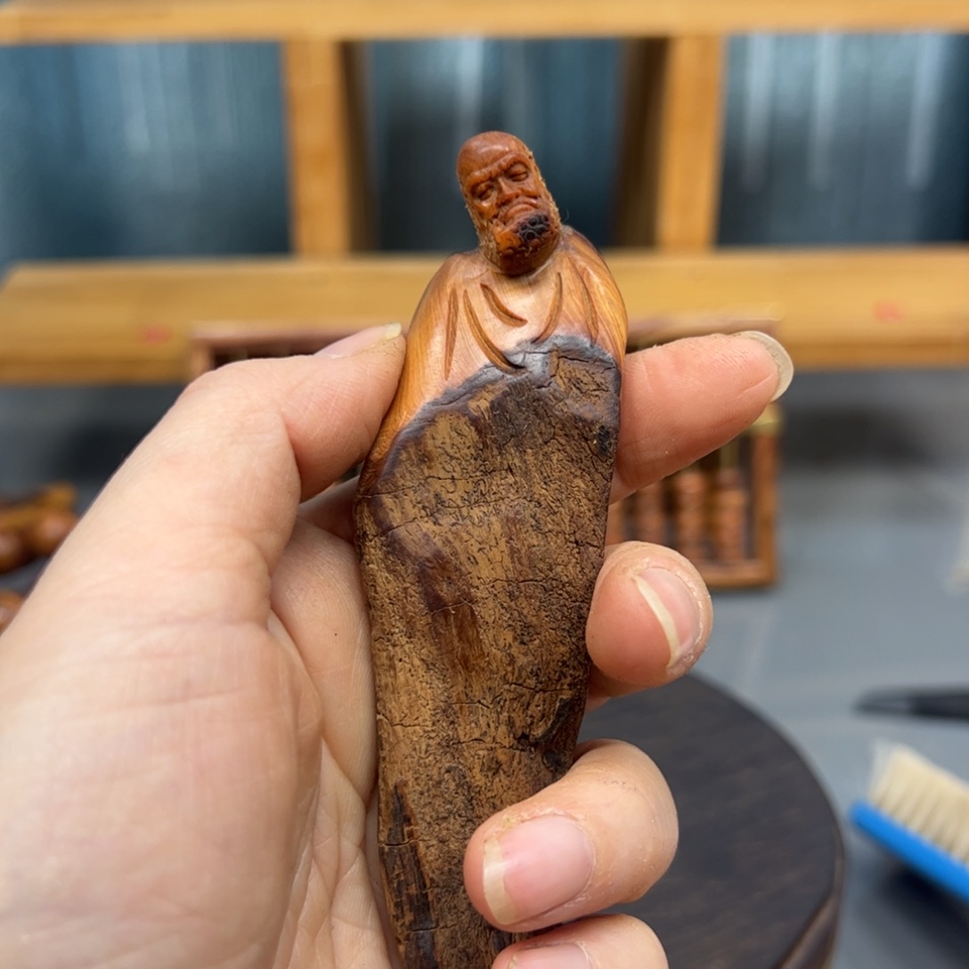 柏木崖柏木摆件手把件48