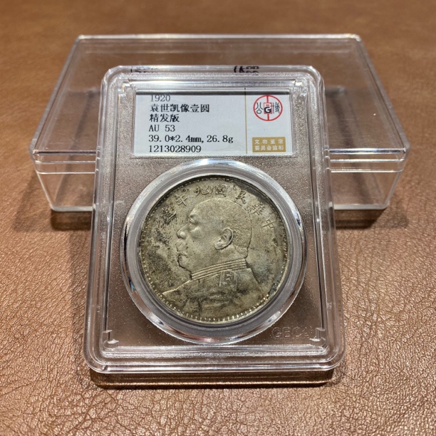 银元，公博九年精发8909