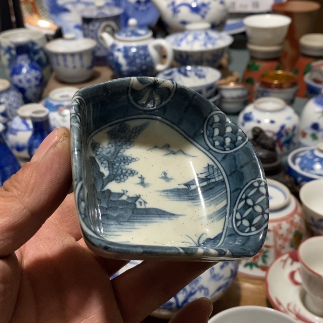 瓷片舶来瓷器满28包邮当日凑单