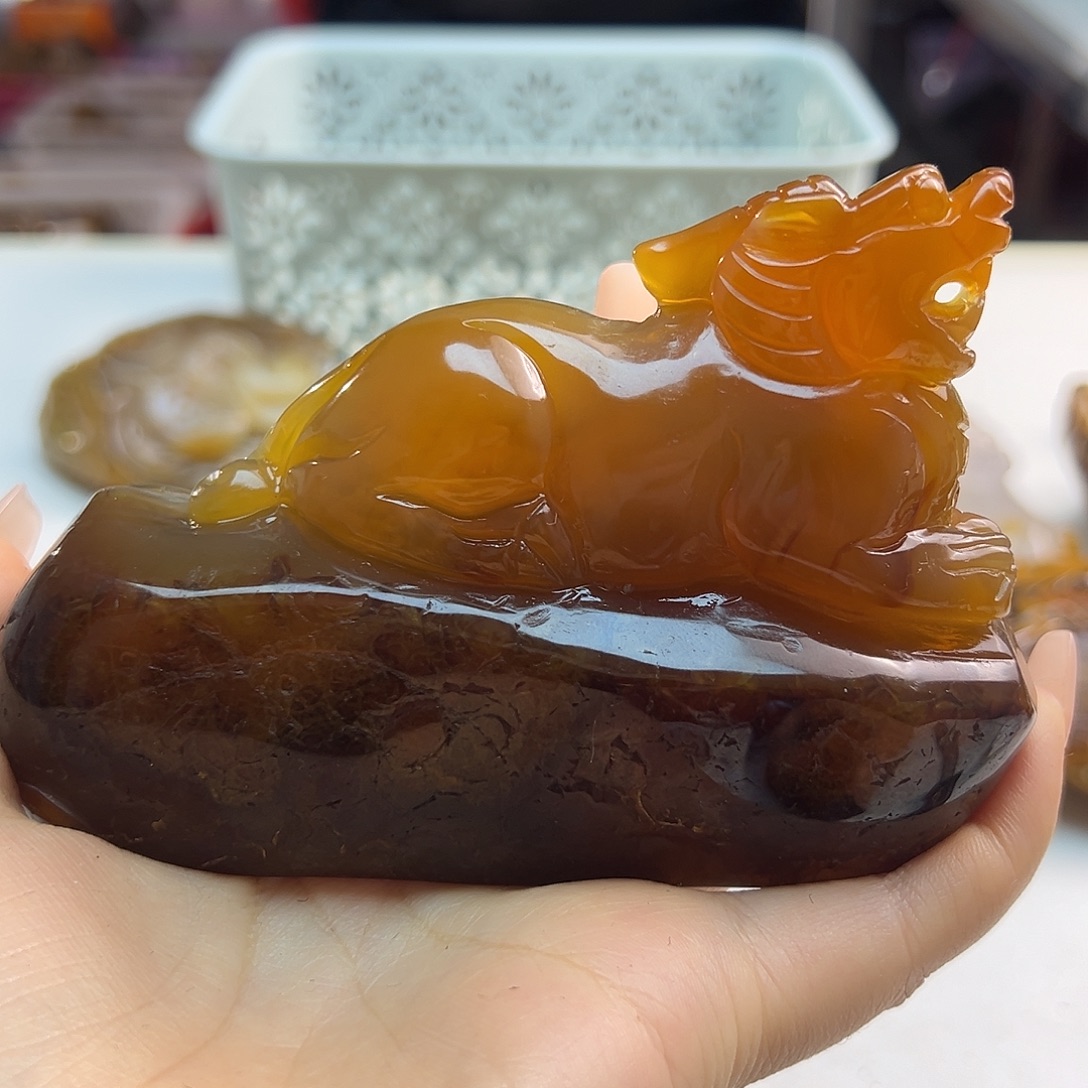 玛瑙/玉髓合金颈饰