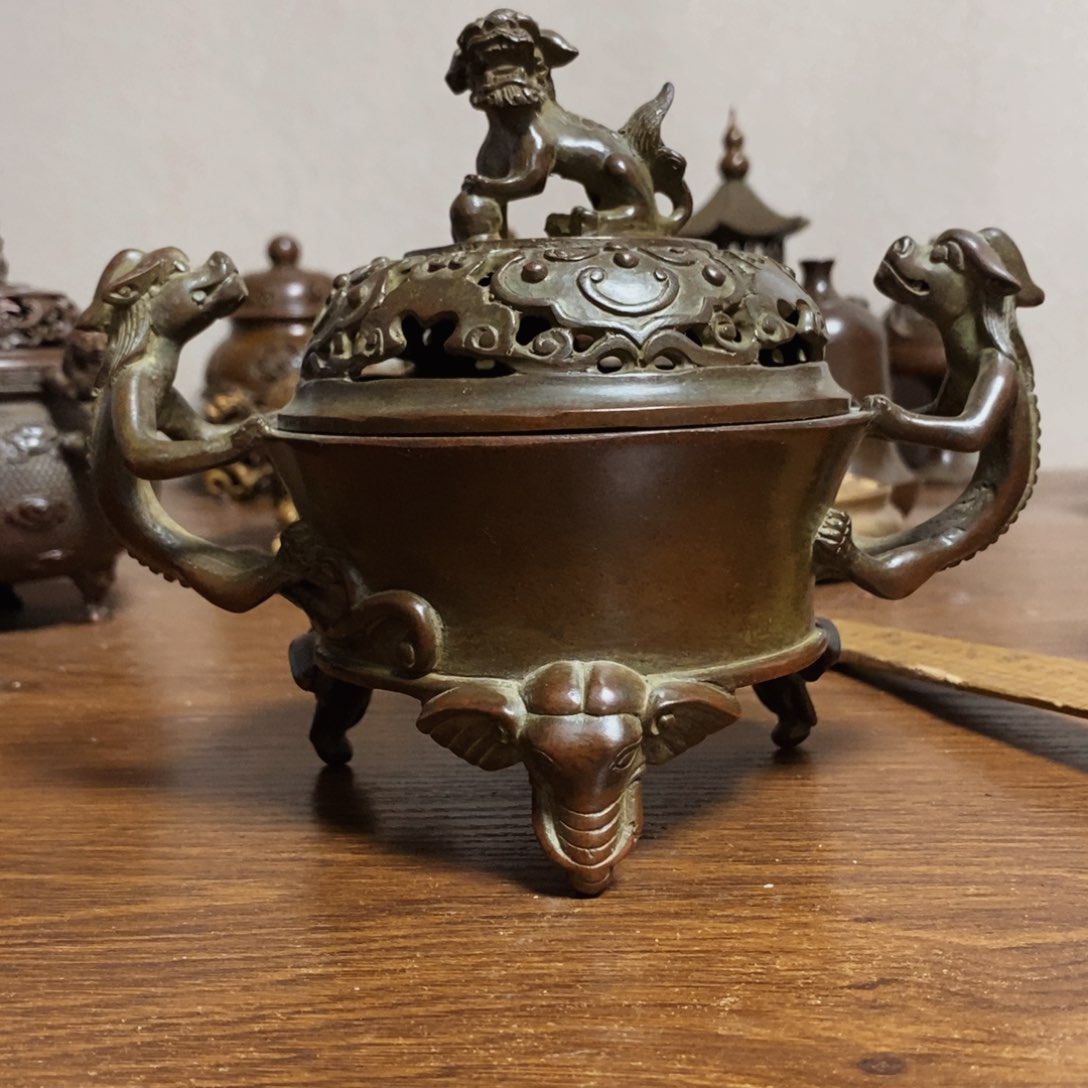 铜盛世铜炉铜器香炉工艺品