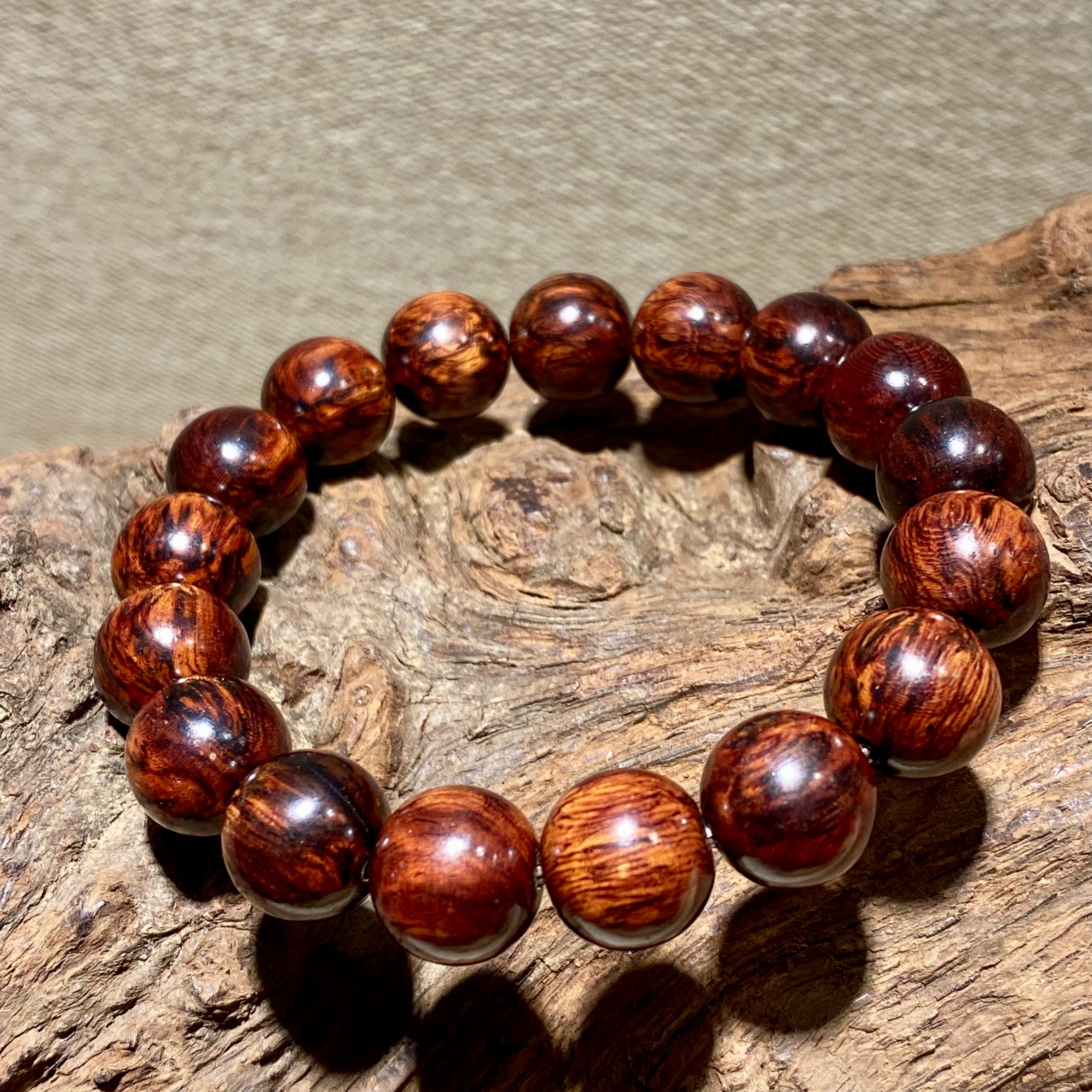 【美比】海南红降土埋1.2圆珠单圈（黄油）